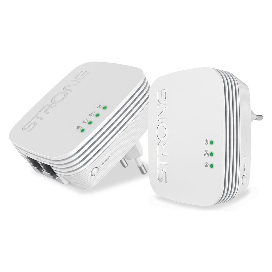 Strong Powerline-WLAN-600-Duo-Mini-Adapter-Set (600 Mbit/s) (PLW600MDUO)