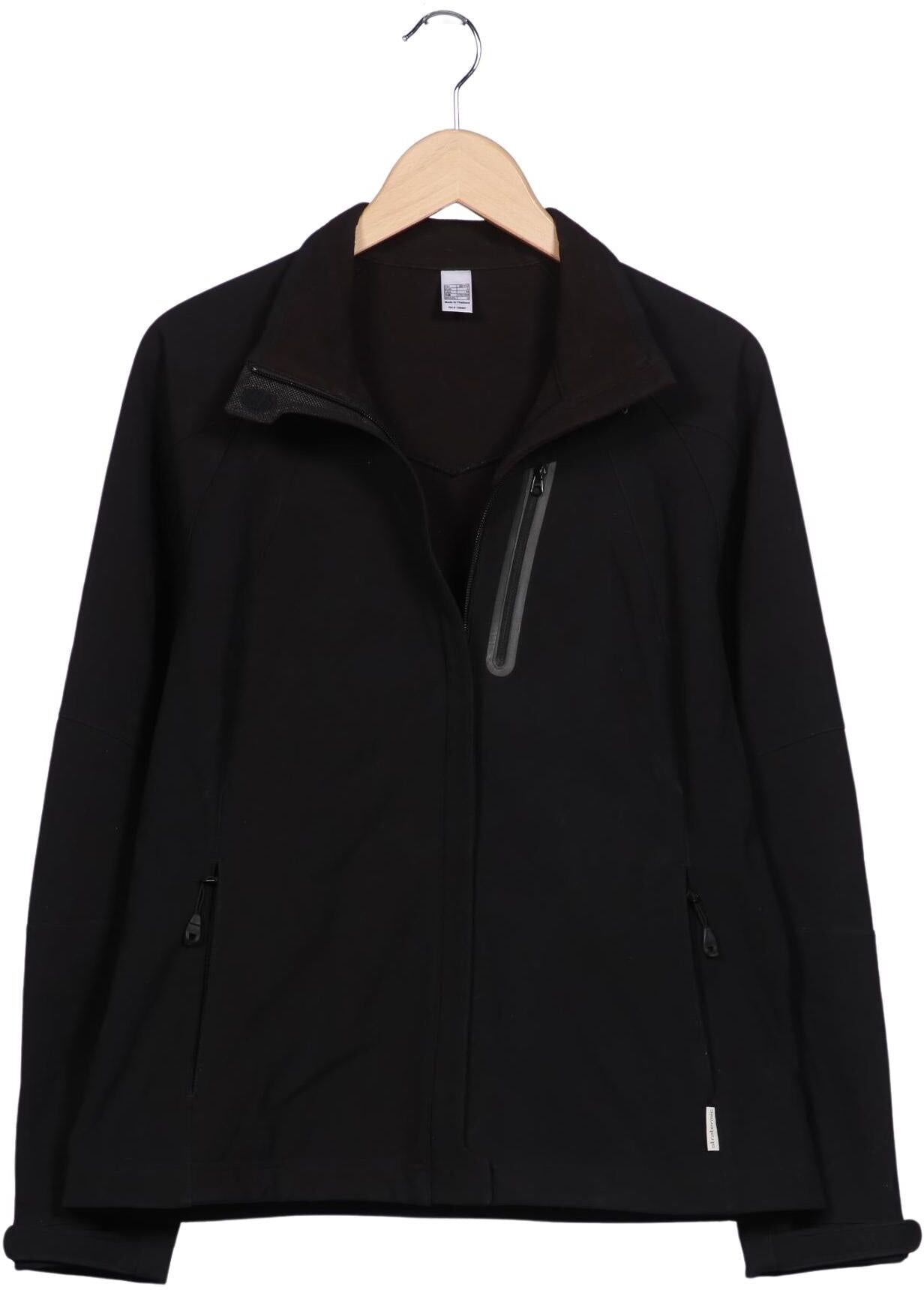quechua Damen Jacke, Schwarz, Gr. L, Synthetik / Elasthan - Second Hand