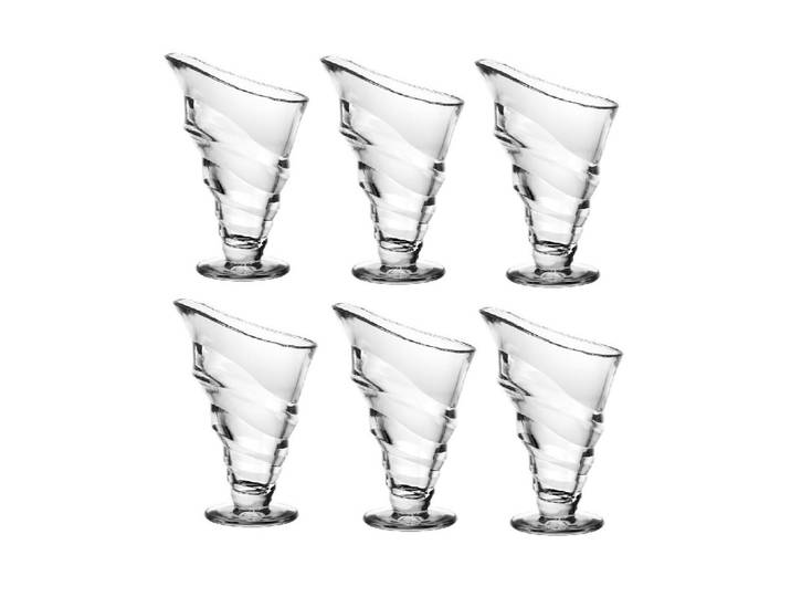 Dessertschale La Rochère Circee 2.7dl , transparent, H:16,5cm Ø:11,5cm, Glas, Schüsseln, Dessertschale