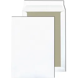 MAILmedia Papprückwandtaschen DIN C4 weiß