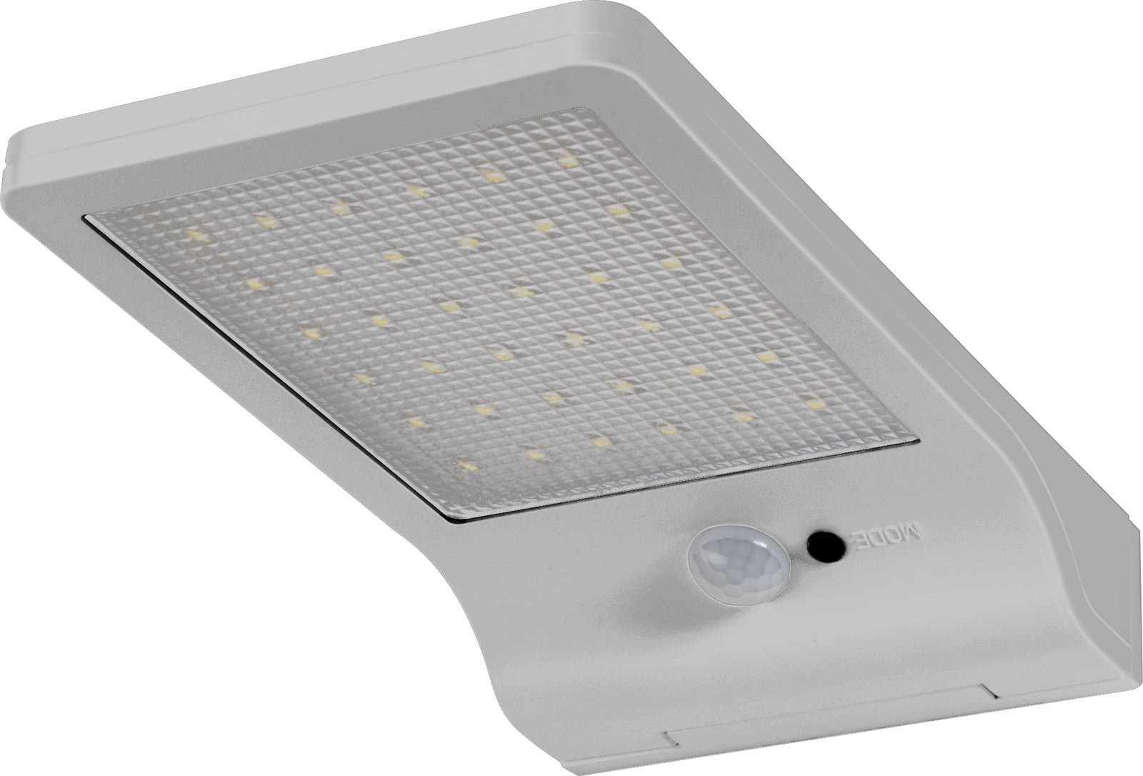 Osram DoorLED Solar Buitenwandlamp Zilver met Bewegingssensor en IP44 bescherming
