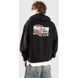A.LAB Storybook Boxy Sweatjacke vintage black Gr. M