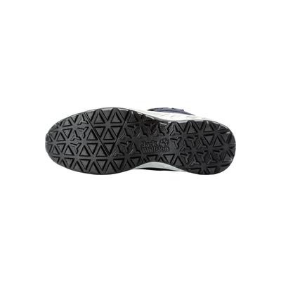 Wanderstiefel JACK WOLFSKIN "WOODLAND 2 TEXAPORE MID W", Damen, Gr. UK5-EU38, atmungsaktiv, Normalschaft, grau (graphit), Main Material Second Material 100% Polyamide Lining Sole 100% Rubber/ EVA, Schuhe Wanderstiefel