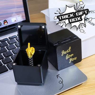 Multisell Products Hub Funny Creative Christmas Box Gifts, Middle Finger In Box, Interesting Prank Gift, Office Desk Decoration Home Decoration Funny Creative Christmas Box Gifts, Middle Finger In Box, Interesting Prank Gift, Office Desk Decoration Home D
