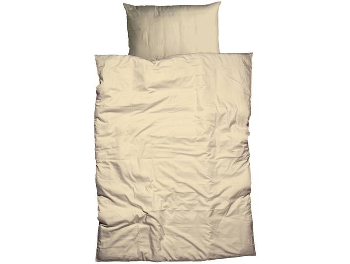 Inhouse Duvet Gots Satin Paspel 160x210 vanille