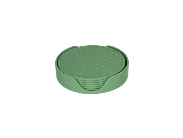 Tools2Cook - Siliconen Onderzetterset (7 stuks) Sage Green