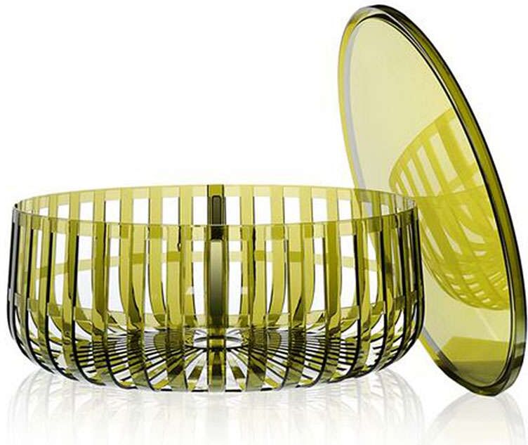Kartell Panier Container (glasklar transparent) glasklar transparent