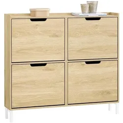SoBuy, Schuhschrank, Schuhschrank (100 x 19 x 90.50 cm)