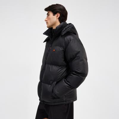 Steppjacke ELLESSE "DAPPIANI PADDED JACKET", Herren, Gr. S, schwarz, Obermaterial: 100% Polyester, Jacken Steppjacke, sportlicher Stil, für Sportmode und Streetwear, aus Polyester