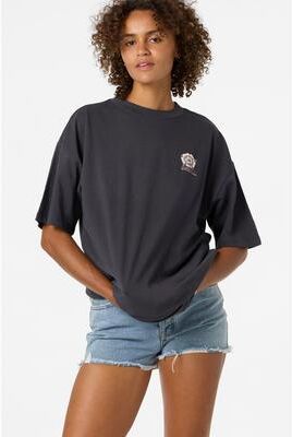 O'Neill s Adorned Oversized T-Shirt in Phantom, Size XS