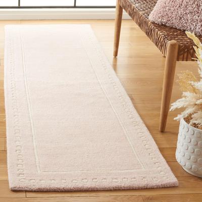 SAFAVIEH Handmade Bella Alverta Dotted Border Wool Rug