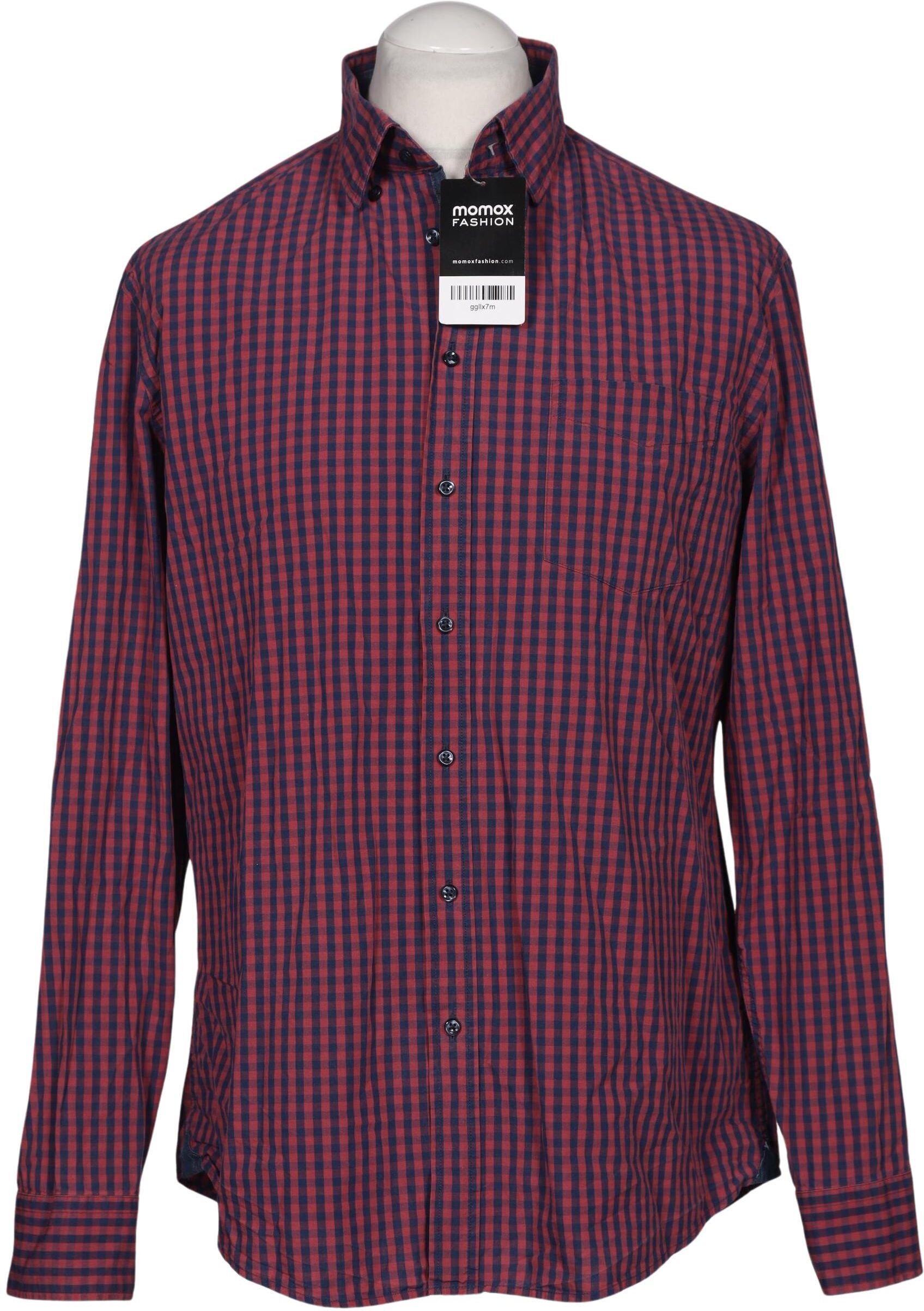 Christian Berg Herren Hemd, Pink, Gr. L, Baumwolle - Second Hand