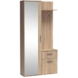 GARDEROBENSCHRANK RAMO 97/195/30 Modern Garderobenschrank Sonoma Eiche