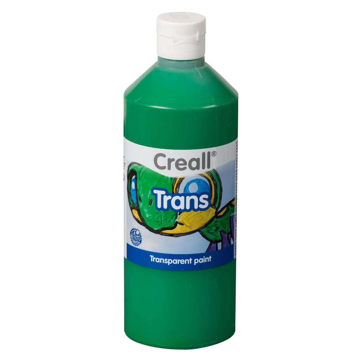 Creall Transparante Verf Groen, 500ml (500 ml) (19880804)