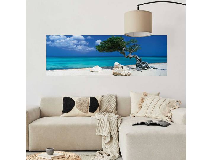 Poster Tom Mackie Matériau : Papier Motif : Eau, plages & mers Bleu/Bleu 53 x 158 x 0cm