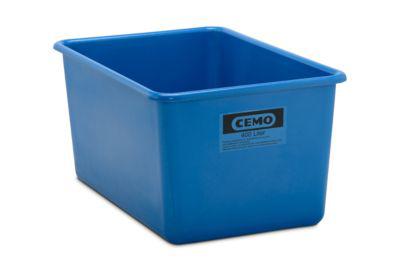 Rechteckbehälter Standard, GFK, 400 l, blau