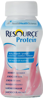 Nestle Health Science (Deutschland) GmbH RESOURCE Protein Drink Erdbeer 4X200 ml 04917304