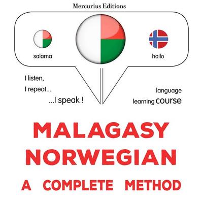 Malagasy - Norwegian : a complete method - James Gardner, Audio, 9782821174177