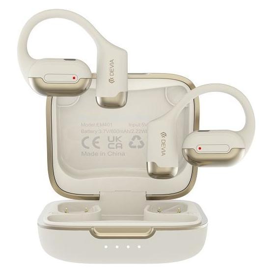Devia Bluetooth Kopfhörer OWS Pro1 beige (10 h, Kabellos) (52284058)