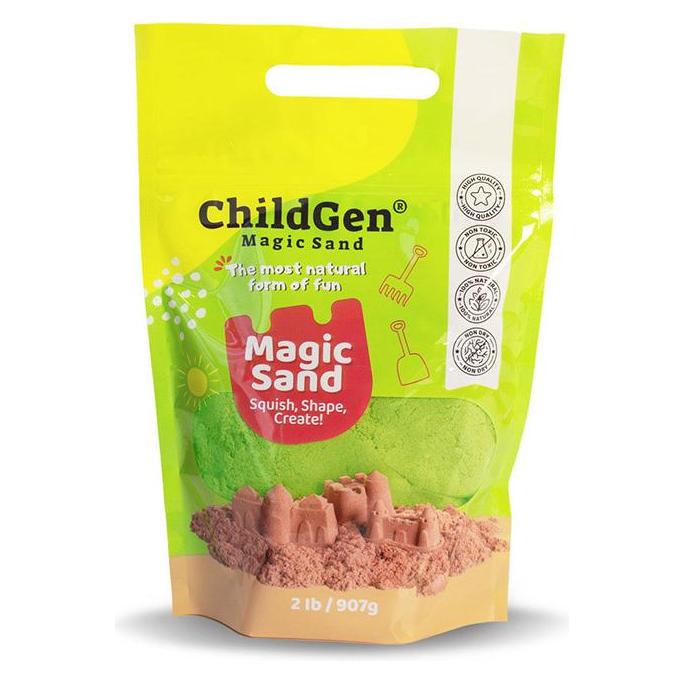 ChildGen Grün gefärbte Magic Sand-Nachfüllung (59173673)