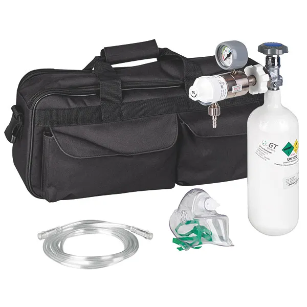 Servoprax GmbH Tragbare-Sauerstoff-Einheit, incl. Sauerststoff-Flasche und Zubehör 2,0 Ltr, E5 500264