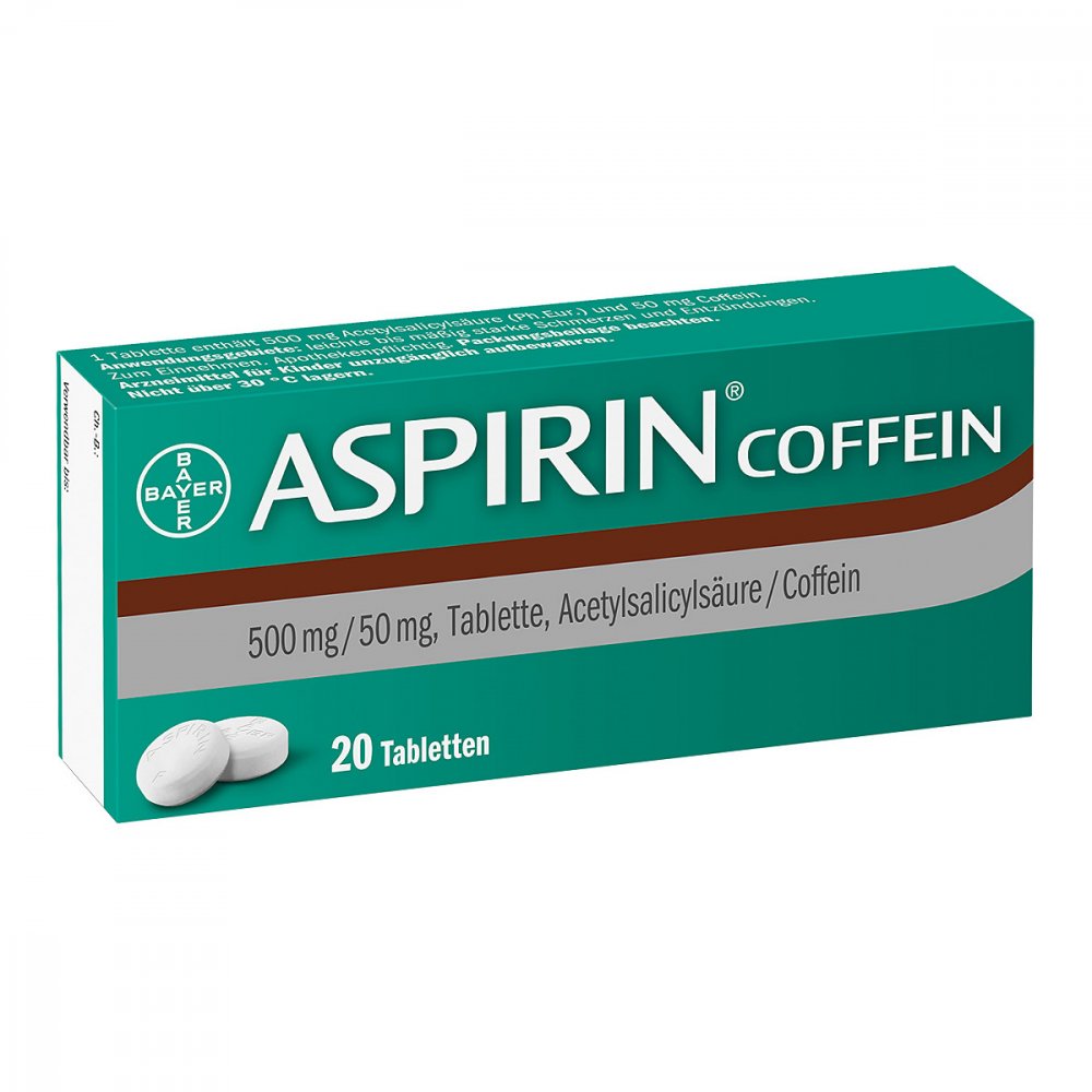 Bayer Vital GmbH Aspirin Coffein 05461711