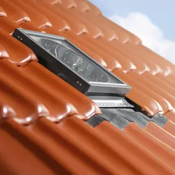 FAKRO Tageslicht-Spot SRS 250, für flache Dacheindeckungen, 250 mm