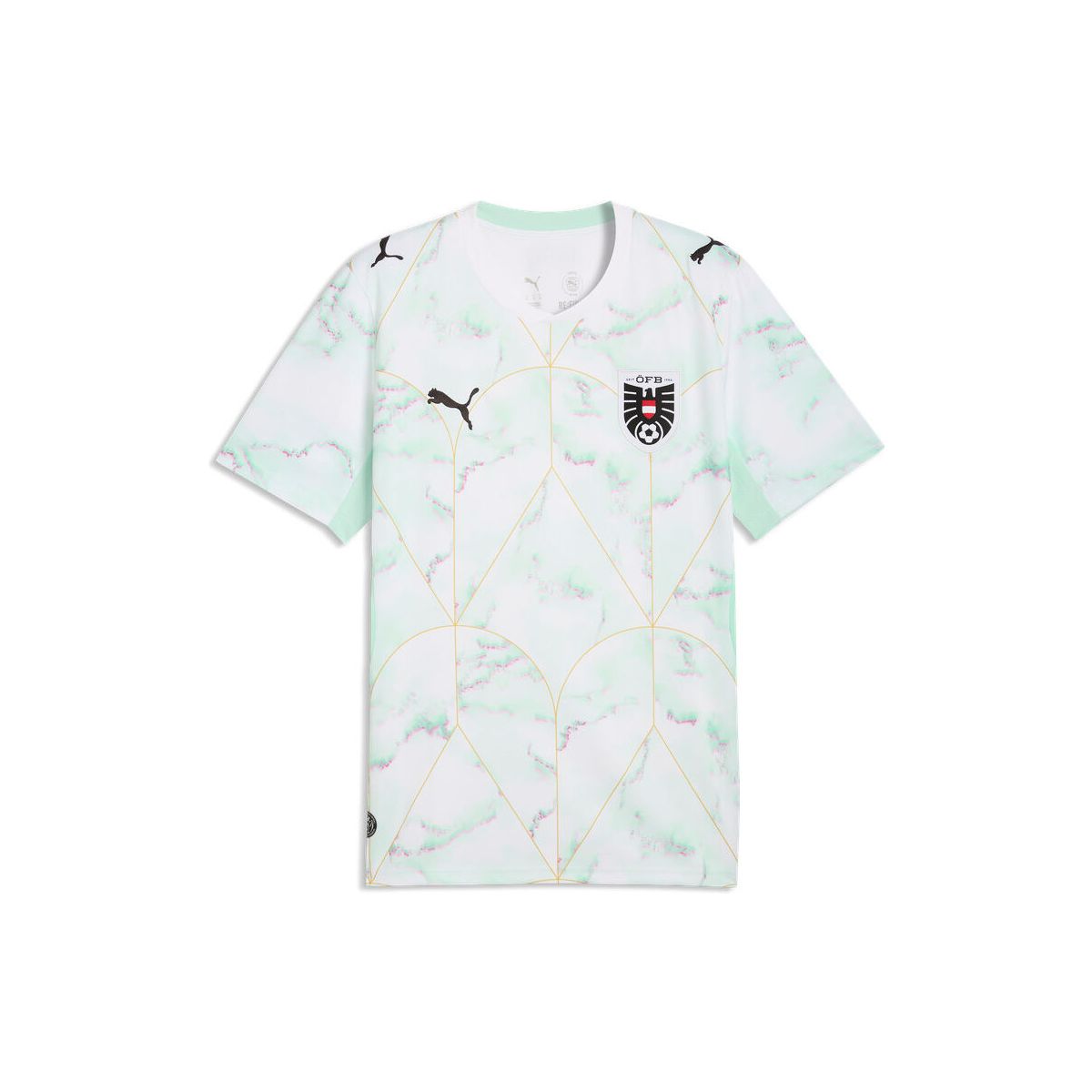 Puma öfb Away Jersey Replica puma white-mint melt (02) XS 783207-02-XS