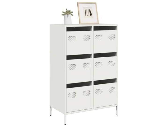 Xolmizyn Highboard, Kommode mit 6 Schubladen aus kaltgewalztem Stahl 68x39x103, 1 cm, Robuste Metallfüße, Vielseitiges Standregal