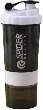 Inspired Finds Creative Sports Shaker Cup Fitness Mixing Cup With Mixing Ball 500ml (16.91 Fl Oz) white