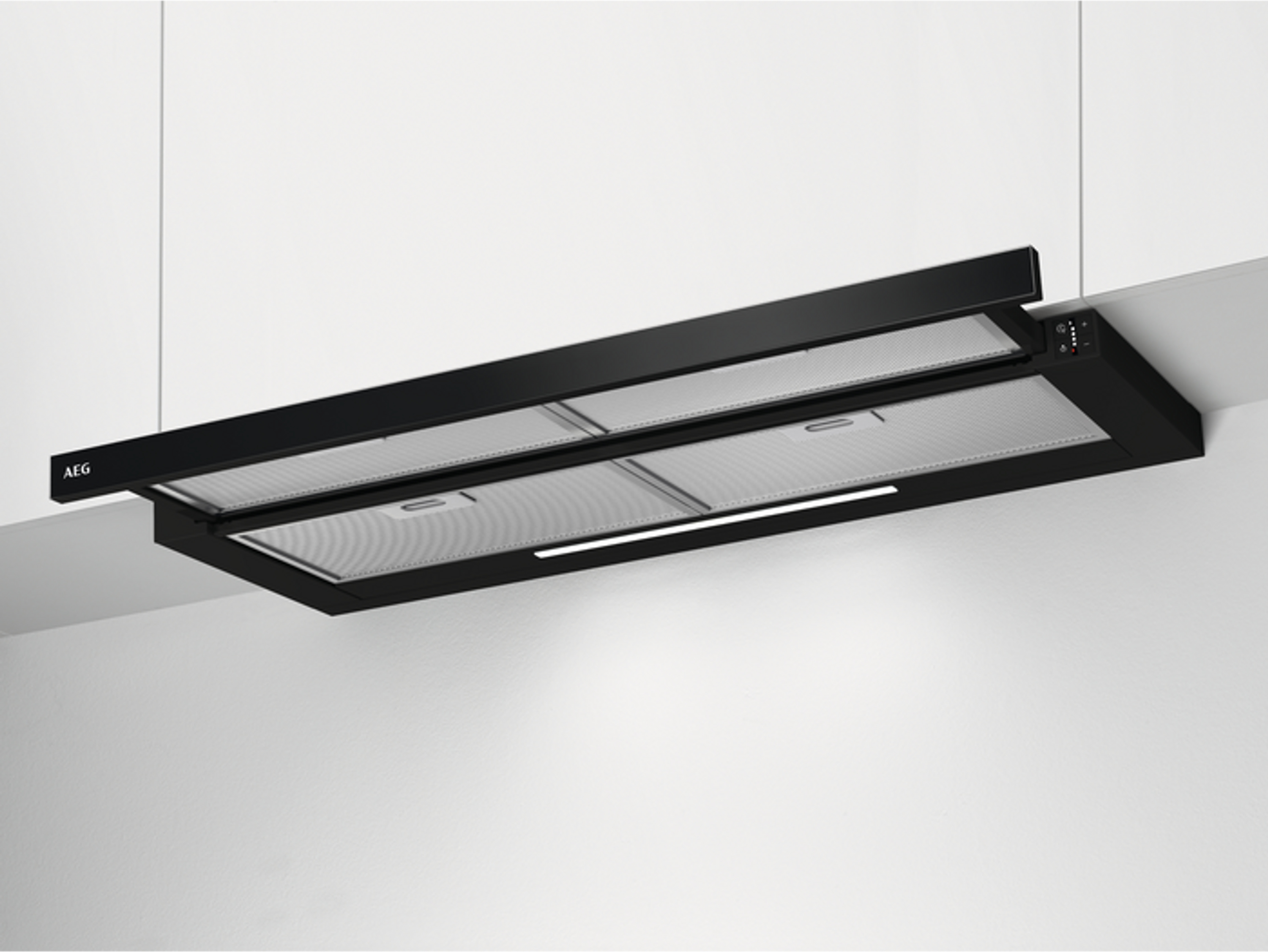 AEG 6000 ExtractionTech / Flachschirmhaube / 90 cm / Schwarz DPK5960B