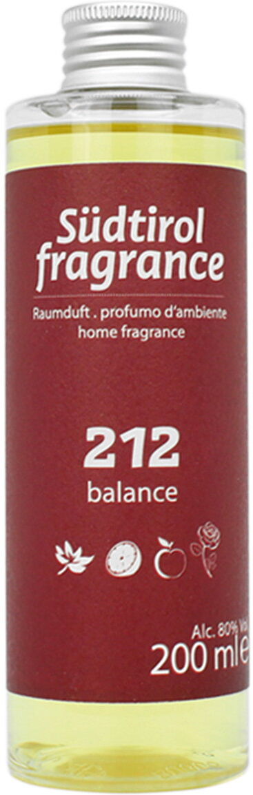 200ml TEAM DR JOSEPH Alto Adige Fragranza 212 flacone di ricarica per profumo d'ambiente