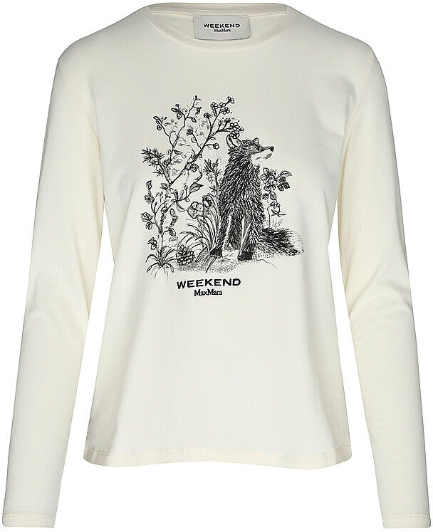 WEEKEND MAX MARA Langarmshirt  creme   S S