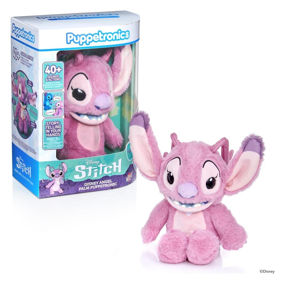 Disney STITCH Real FX Palm Puppetronic Angel (DIS-1038)