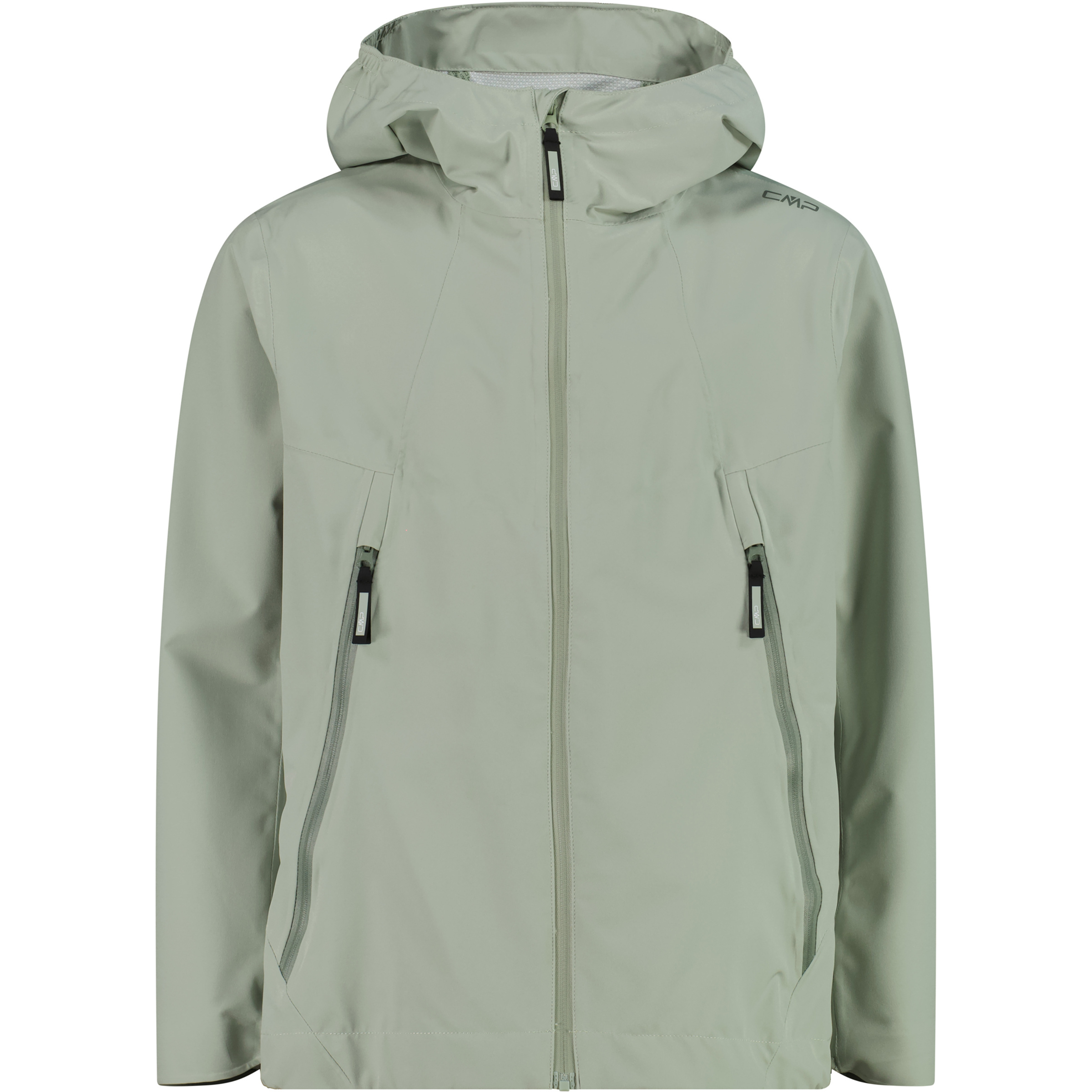 CMP Kinder Regenjacke gruen Größe 140 Trekking Winddicht Wasserabweisend