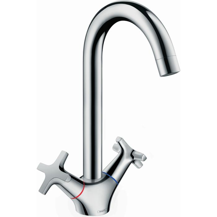 hansgrohe Logis Spültisch-Zweigriffarmatur 71283000 1jet, chrom