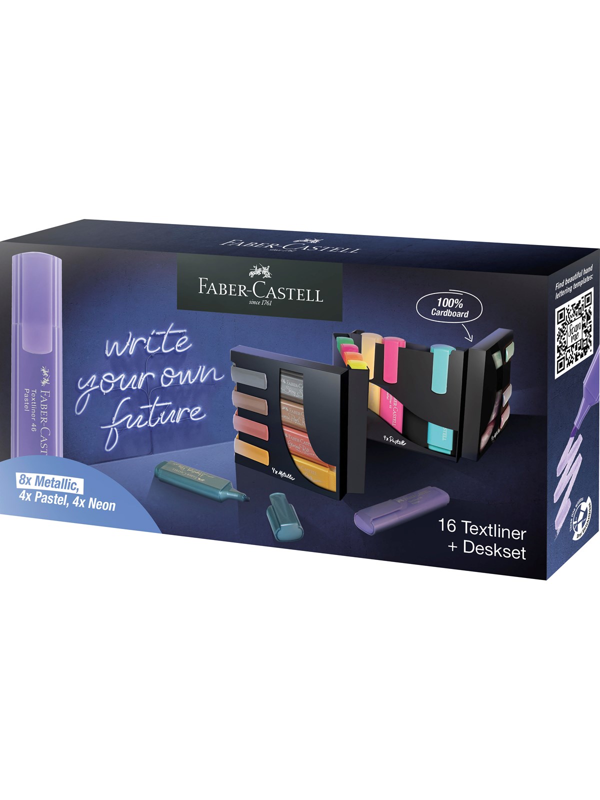 Faber-Castell Textmarker TL 46 16er Deskset