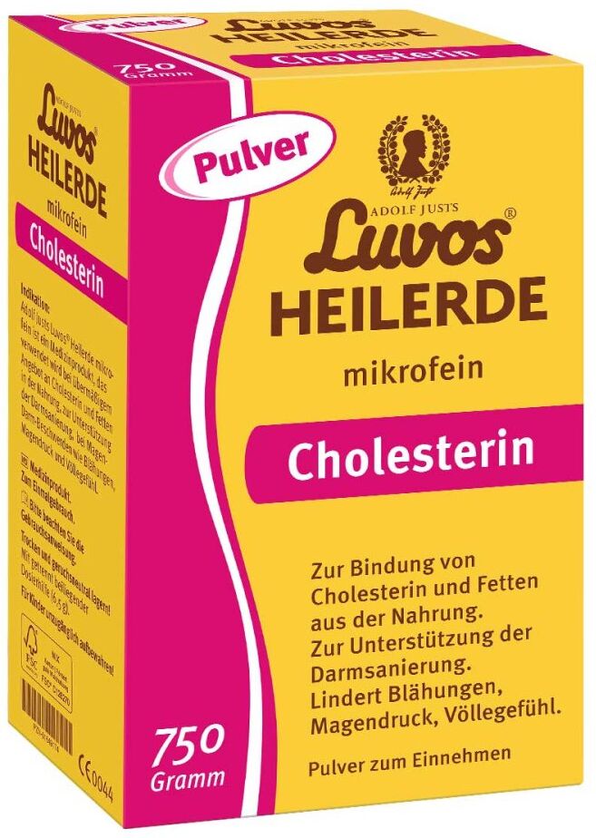 Luvos® Heilerde mikrofein Cholesterin 750g