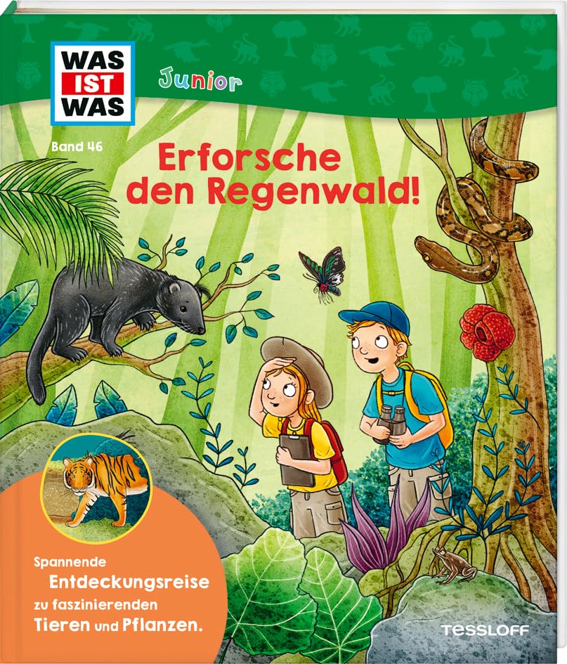 Steghaus-Kovac, Dr. Sabine - WAS IST WAS Junior Band 46 Erforsche den Regenwald! (WAS IST WAS Junior Sachbuch, Band 46) - Preis vom 01.10.2026 17:08:56 h