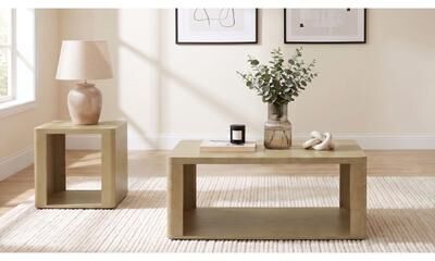 Coaster Alsina Coffee and End Table Set Greige