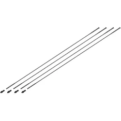 NEWMEN Ersatzspeichen Set für Streem R.65 Hinterrad 254 mm | 258 mm