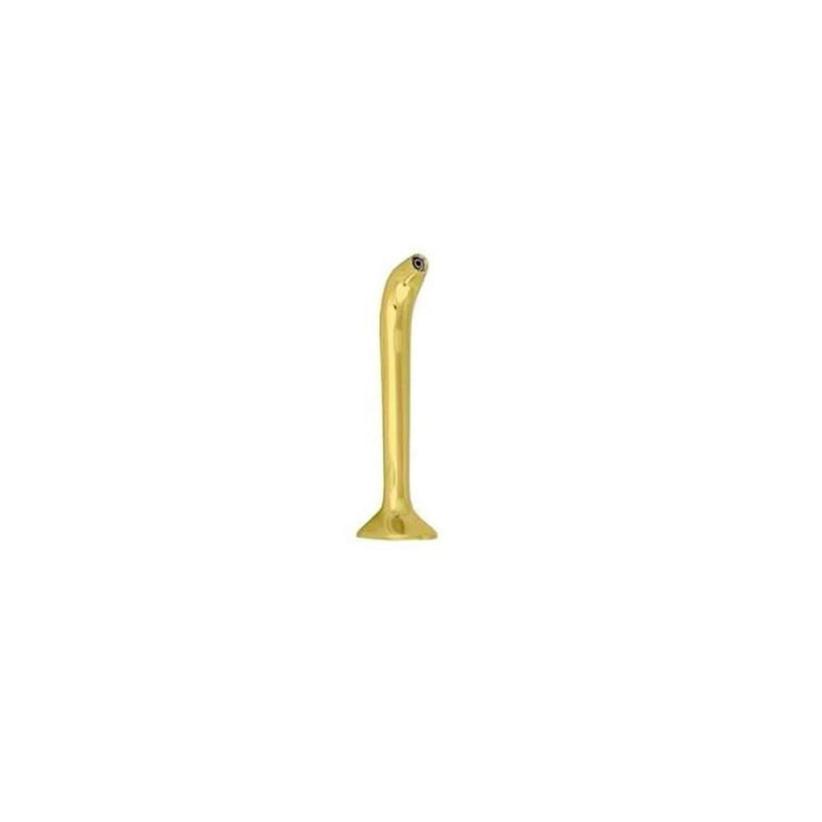 Schanksäule Gold 1-leitig, elegant, "Topp-Qualität!"