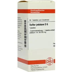 Sulfur Jodat D 6 80 ST