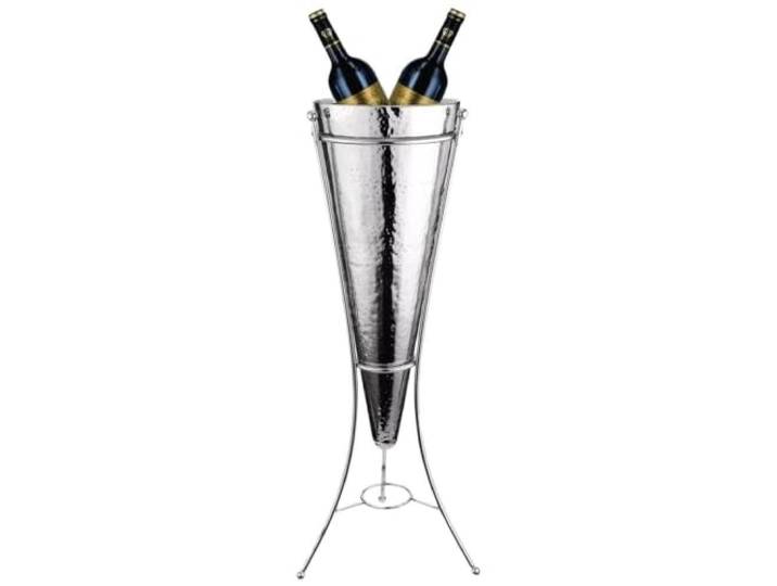 Eiskübel Ständer Eiskübel-Ständer for Gefrierschränke Essgeschirr, Outdoor-Getränkewanne, Party-Club-Regal(Silver-74.5cm)