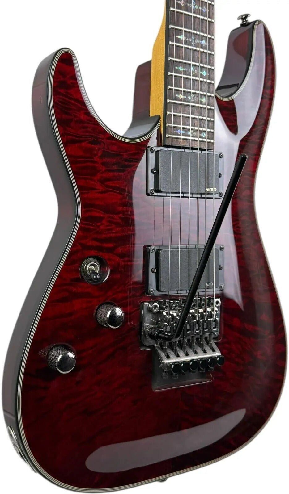 Schecter Damien Elite FR 2014 - Crimson Red   Crimson Red - Refurbished