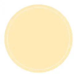 Sovie HORECA Tassen-Deckchen Basics Creme aus Tissue 9-lagig, Ø 90 mm, 250 Stück - Einweg Untersetzer