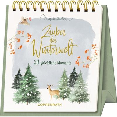 Zauber der Winterwelt, Tisch-Adventskalender (Bastin)