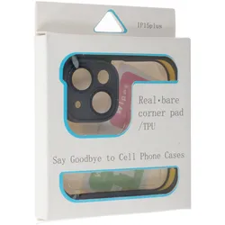 PT line TPU Corner Bumper für Apple iPhone 15 Plus, Schwarz