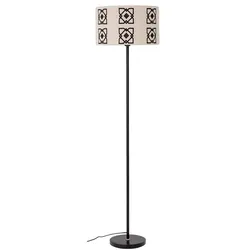 DAHEIM Stehlampe Selita Metall Schwarz