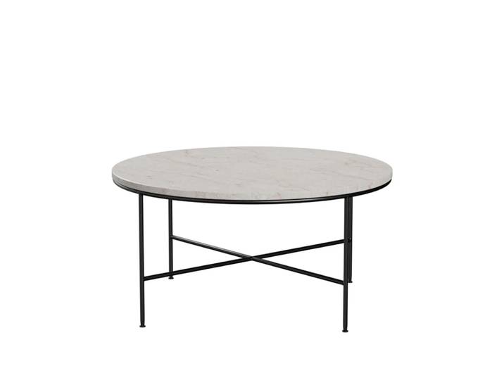 Fritz Hansen Planner MC300 Couchtisch Marble cream-black